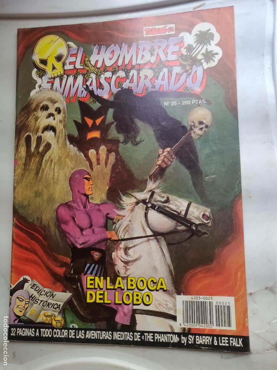 C&oacute;mics: EL HOMBRE ENMASCARADO 25 ED B - Foto 1