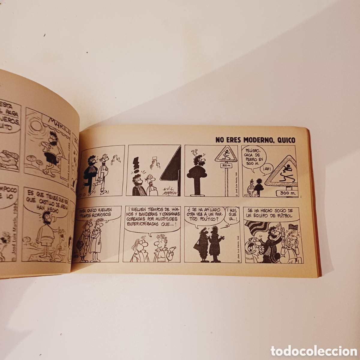 C&oacute;mics: Comic No eres moderno Quico - Jose Luis Martin Zabala - Ediciones B 1988 - Foto 3