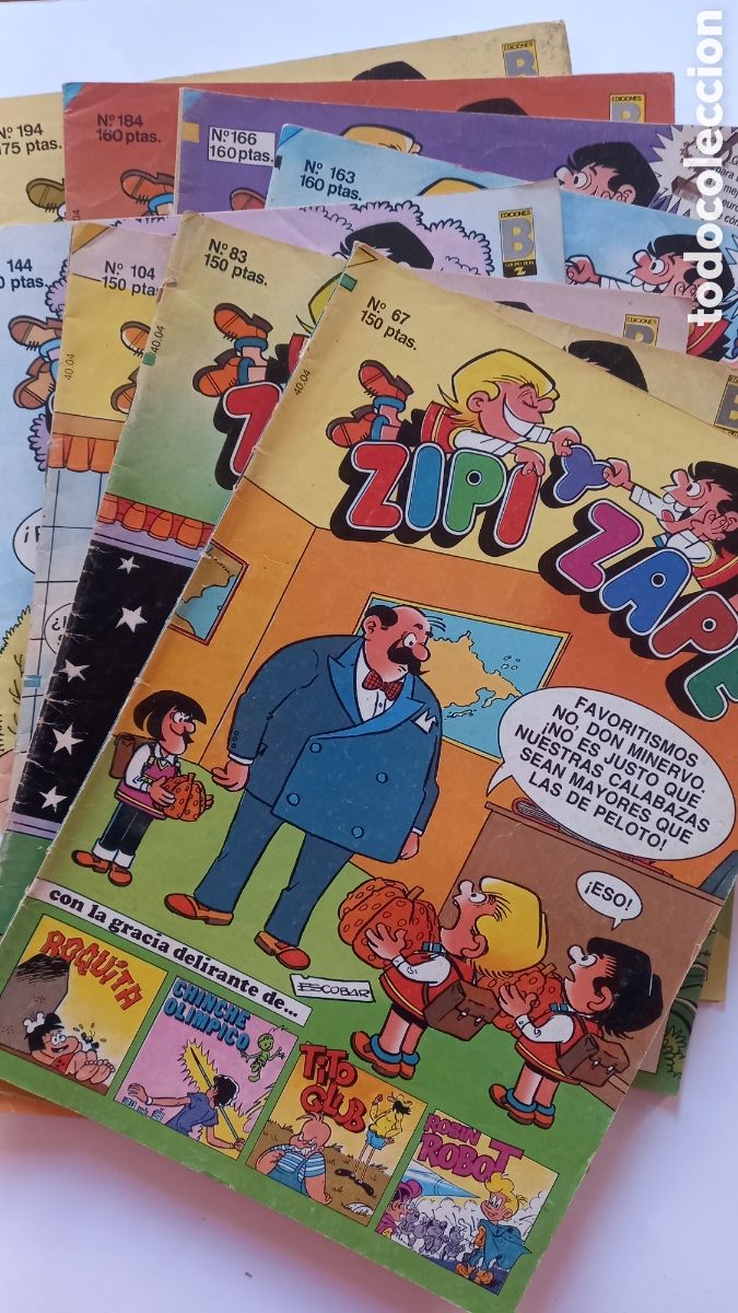 C&oacute;mics: Zipi y Zape Revista. Ediciones B..Lote 8 tebeos - Foto 1