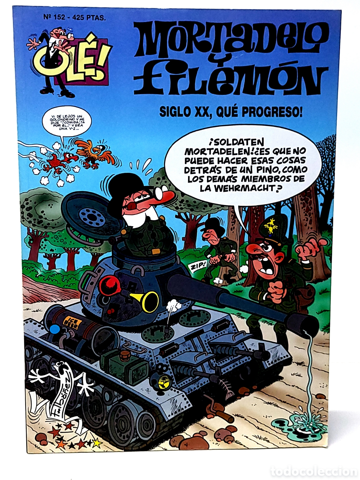 C&oacute;mics: EXCELENTE ESTADO MORTADELO Y FILEMON 152 PRIMERA SIGLO XX QUE PROGRESO EDICIONES B OLE - Foto 1