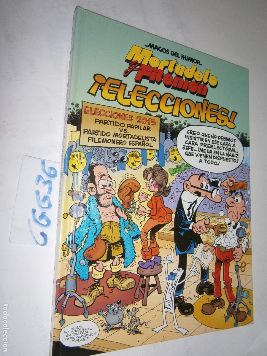 C&oacute;mics: ANTIGUO COMIC - MORTADELO Y FILEMON - ELECCIONES 2015 - Foto 1