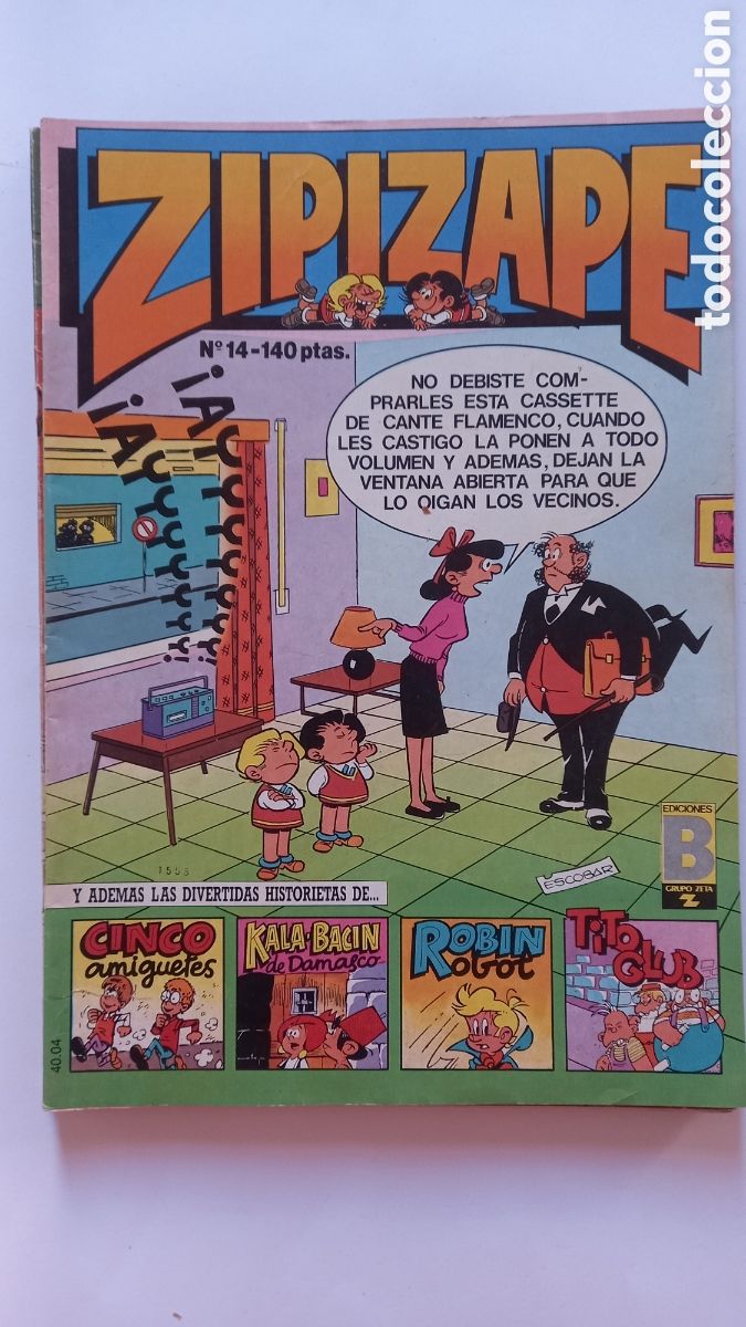 C&oacute;mics: Revista ZIPI Y ZAPE. ED.B. Num 14 - Foto 1