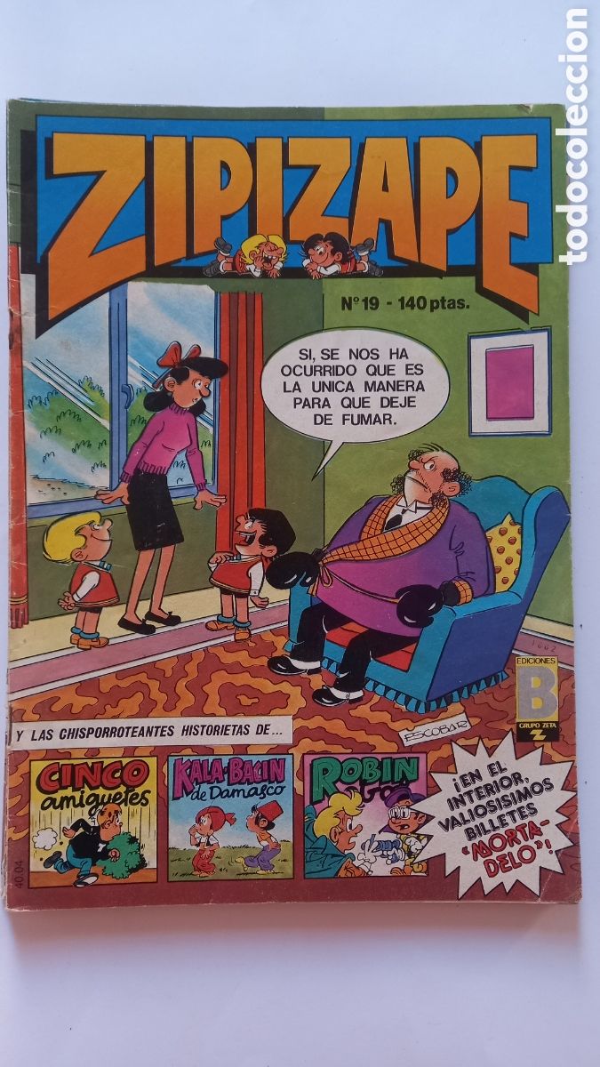 C&oacute;mics: Revista ZIPI Y ZAPE. ED B. N&uacute;mero 19 - Foto 1