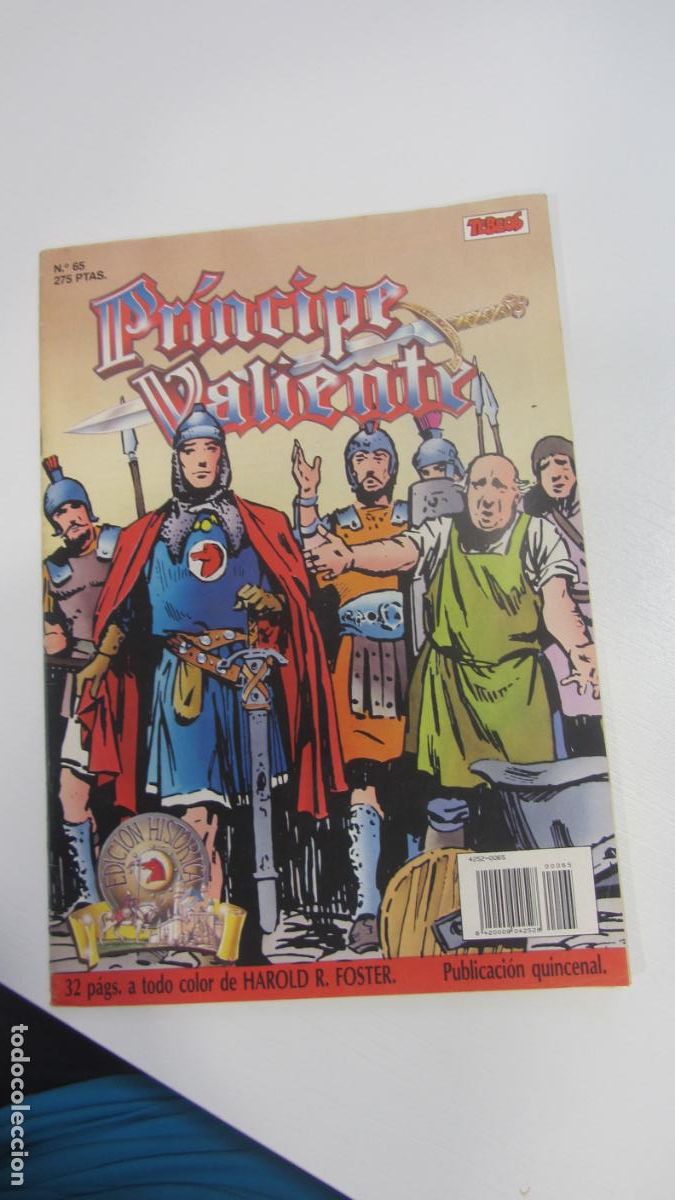 C&oacute;mics: PRINCIPE VALIENTE. N&ordm; 65. EDICI&Oacute;N HIST&Oacute;RICA. EDICIONES B arx157 - Foto 1