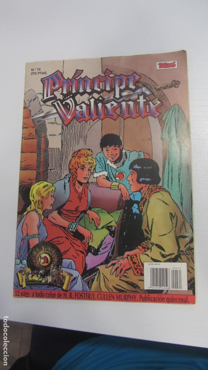 C&oacute;mics: PRINCIPE VALIENTE. N&ordm; 74 EDICI&Oacute;N HIST&Oacute;RICA. EDICIONES B arx157 - Foto 1