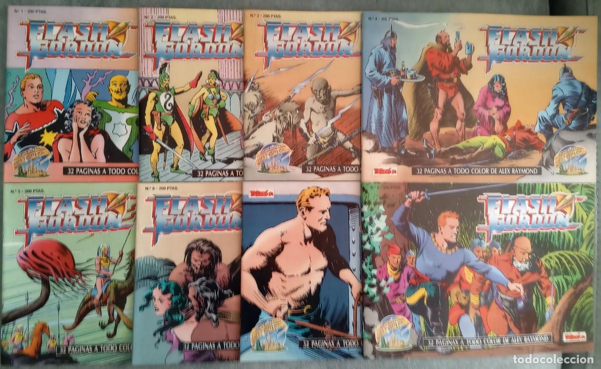 C&oacute;mics: FLASH GORDON Nos. 1 al 17, de Alex Raymond, de TEBEOS, S.A.. EDICIONES B, 1988. - Foto 1