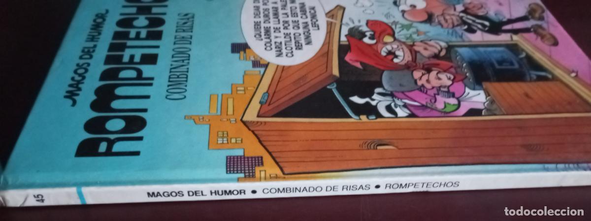C&oacute;mics: MAGOS DEL HUMOR - N&ordm;. 45 - ROMPETECHOS - COMBINADO DE RISAS - EDICIONES.B - Foto 2
