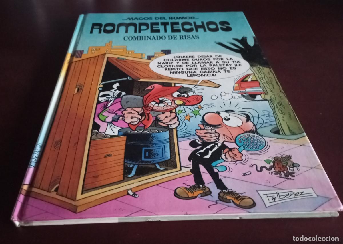 C&oacute;mics: MAGOS DEL HUMOR - N&ordm;. 45 - ROMPETECHOS - COMBINADO DE RISAS - EDICIONES.B - Foto 1
