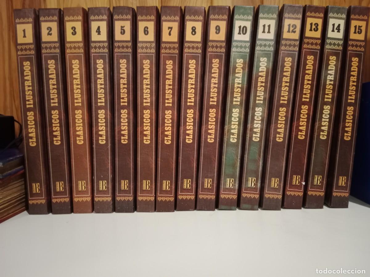 C&oacute;mics: CLASICOS ILUSTRADOS 15 TOMOS COLECCION COMPLETA - EDICIONES B - Foto 1