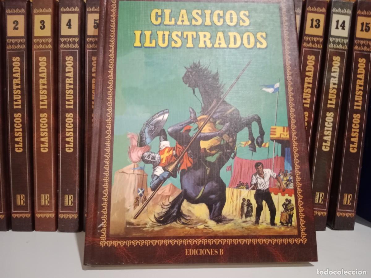C&oacute;mics: CLASICOS ILUSTRADOS 15 TOMOS COLECCION COMPLETA - EDICIONES B - Foto 8