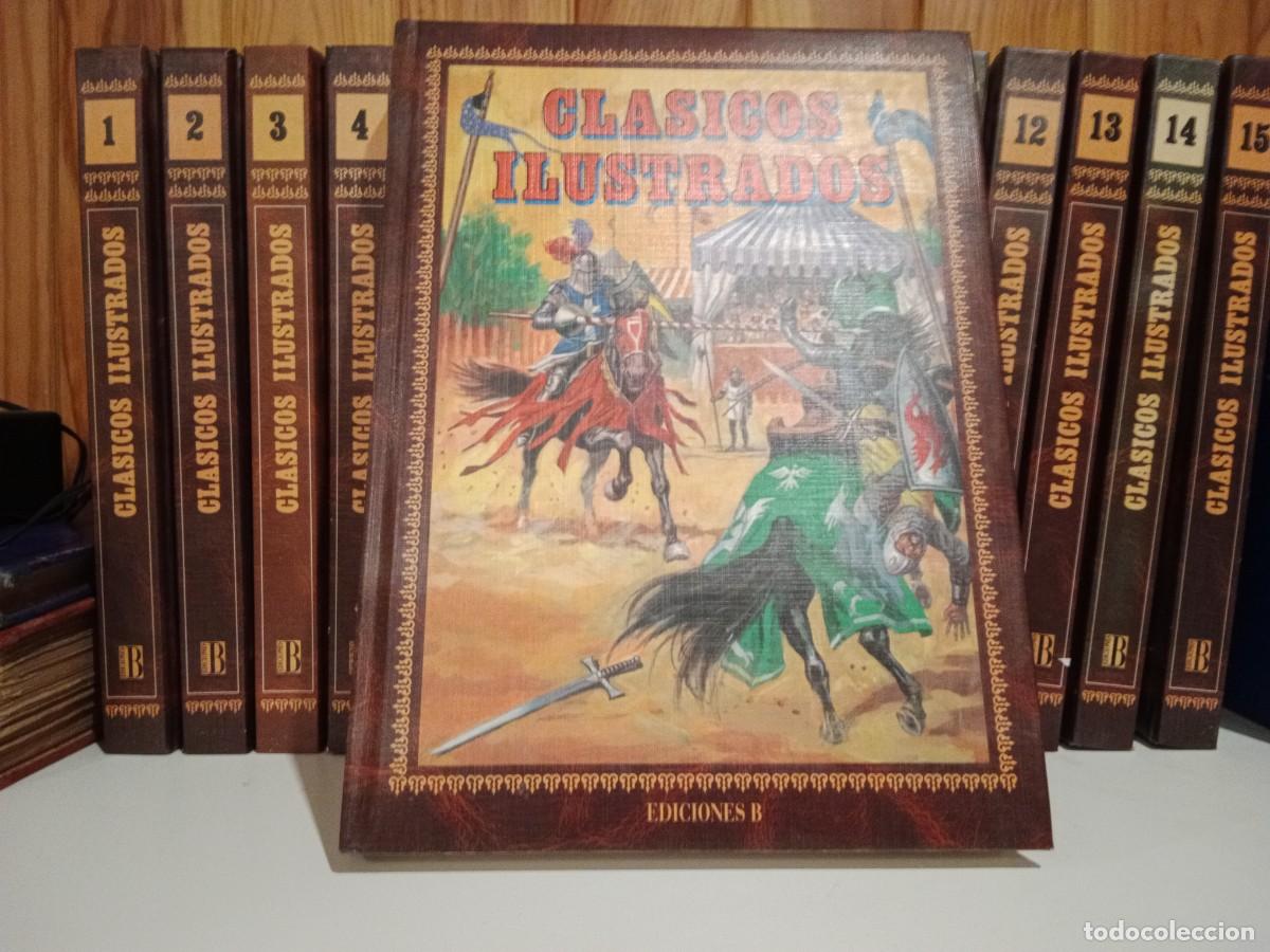 C&oacute;mics: CLASICOS ILUSTRADOS 15 TOMOS COLECCION COMPLETA - EDICIONES B - Foto 11