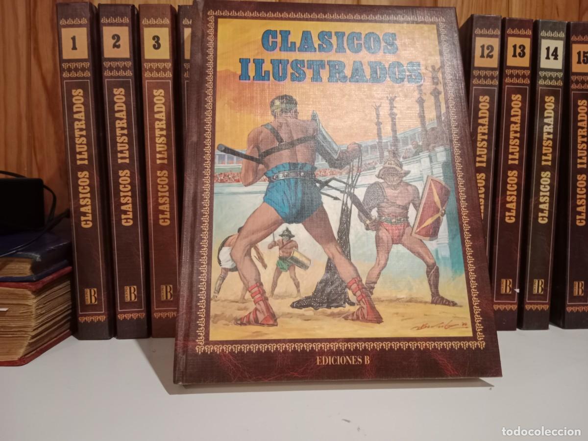 C&oacute;mics: CLASICOS ILUSTRADOS 15 TOMOS COLECCION COMPLETA - EDICIONES B - Foto 12