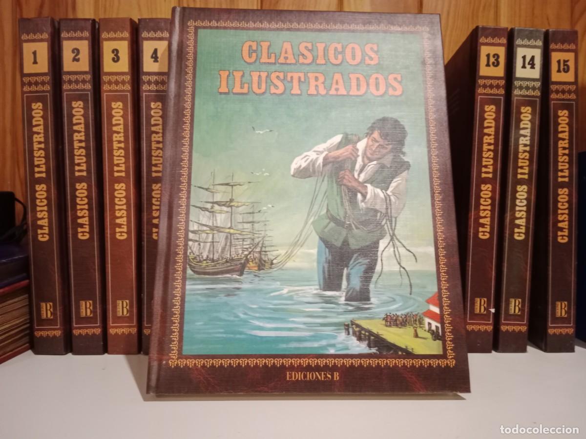 C&oacute;mics: CLASICOS ILUSTRADOS 15 TOMOS COLECCION COMPLETA - EDICIONES B - Foto 13