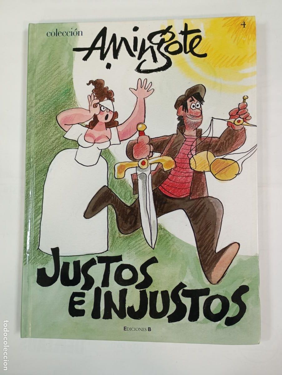 C&oacute;mics: Coleccion A. Mingote N&ordm; 4. Justos e Injustos. Ediciones B. TDKC49 - Foto 1