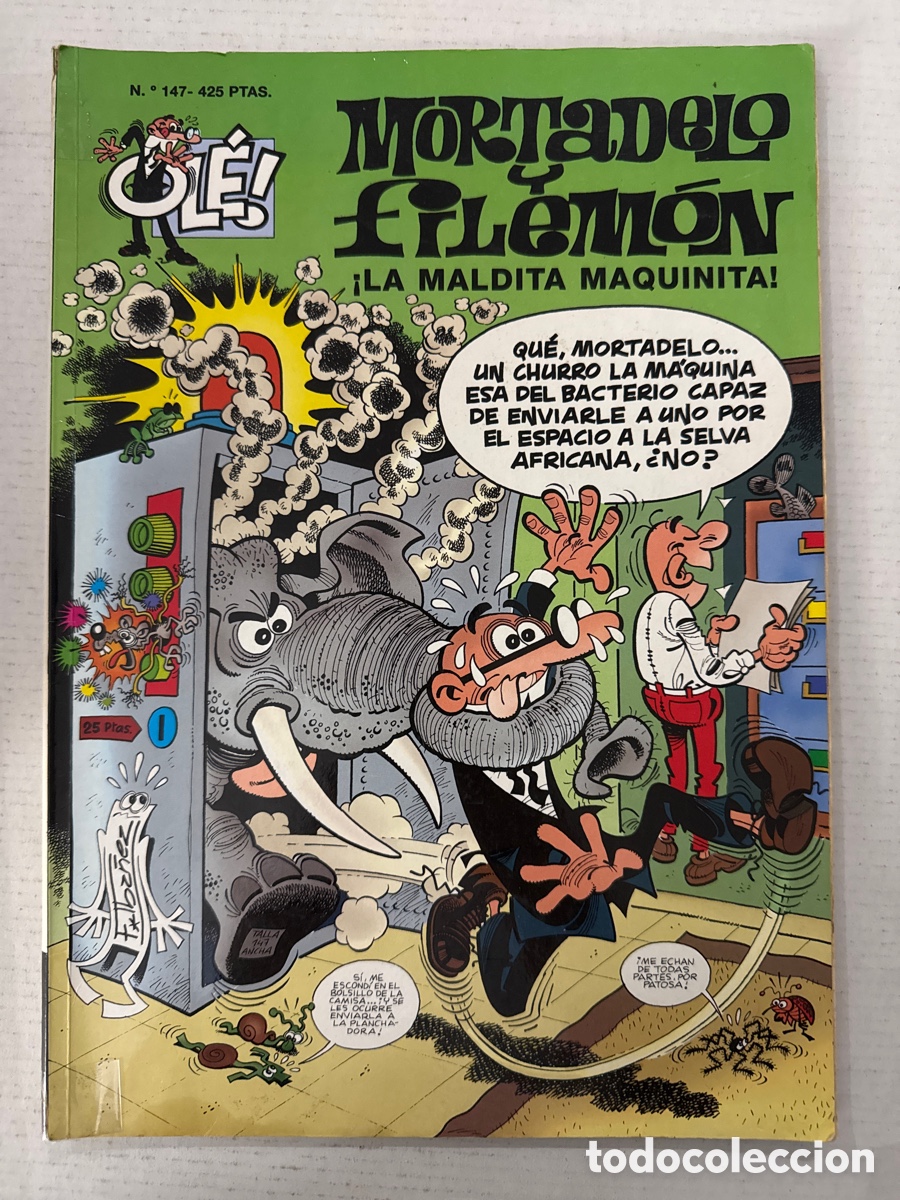 C&oacute;mics: MORTADELO Y FILEM&Oacute;N #147 OL&Eacute; grande - Ediciones B 3&ordf; Ed. - Foto 1