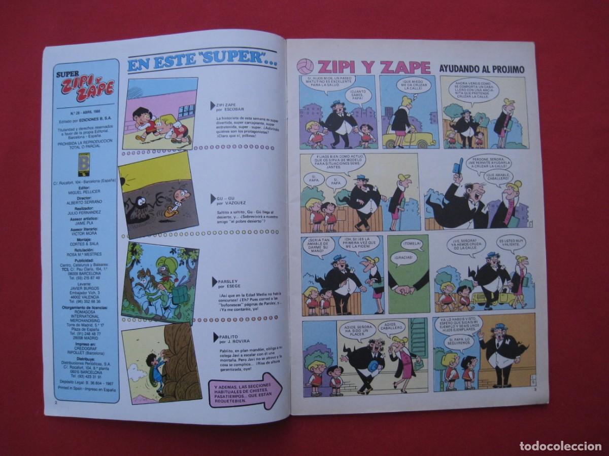 C&oacute;mics: SUPER ZIPI Y ZAPE - N&ordm; 28 - EDICIONES B. - Foto 9