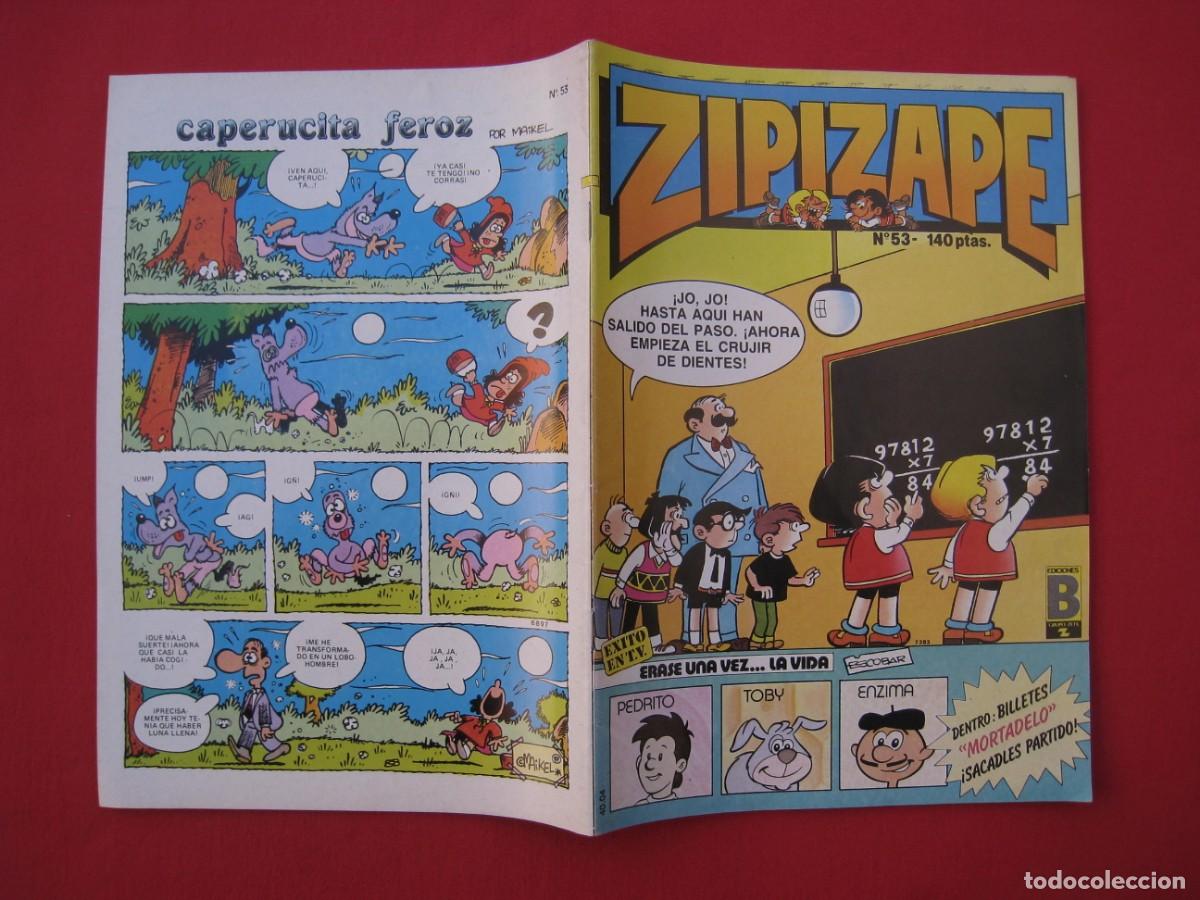 C&oacute;mics: ZIPI Y ZAPE - N&ordm; 53 - EDICIONES B. - Foto 2