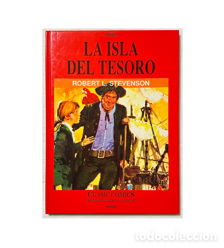 C&oacute;mics: La Isla del Tesoro. Robert L. Stevenson. Cl&aacute;sicos c&oacute;mics. 1991, primera edici&oacute;n. - Foto 1