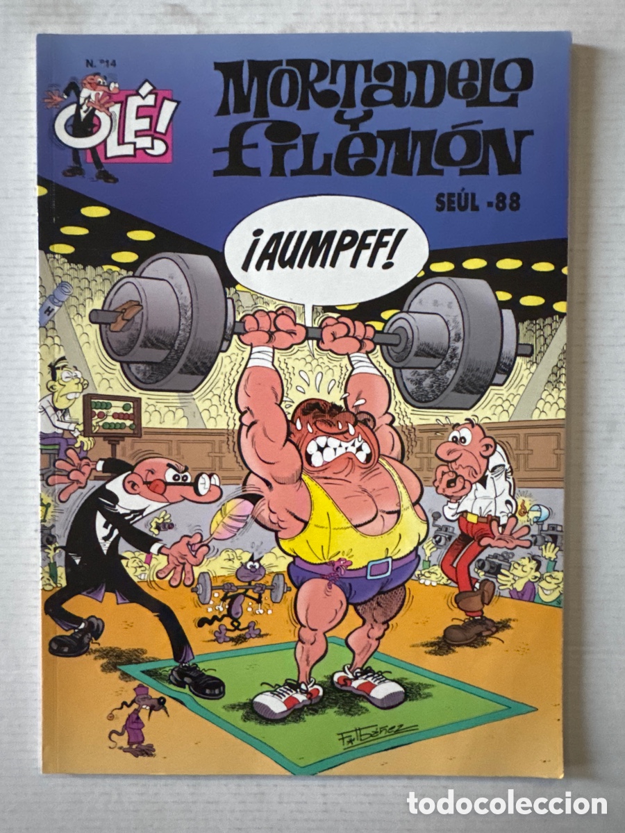 C&oacute;mics: MORTADELO Y FILEM&Oacute;N #14 OL&Eacute; grande - Ediciones B 3&ordf; Ed. - Foto 1