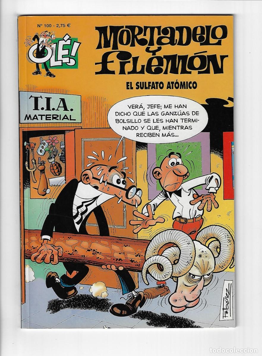 C&oacute;mics: Ediciones B. Colecci&oacute;n Ol&eacute; Mortadelo y Filem&oacute;n. 100 - Foto 1