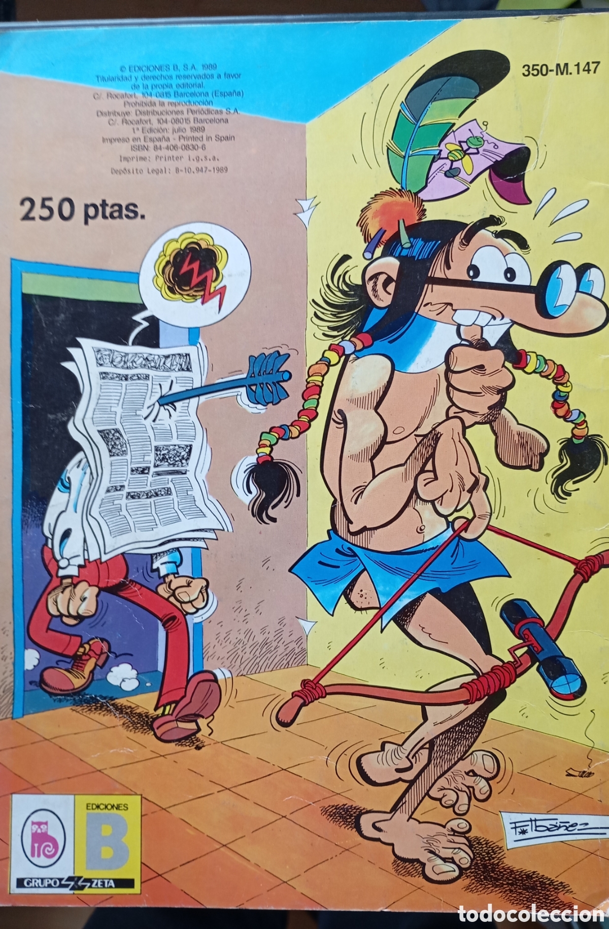 C&oacute;mics: Mortadelo y Filem&oacute;n, colecci&oacute;n Ol&eacute;, 350, M.147, ediciones B - Foto 2
