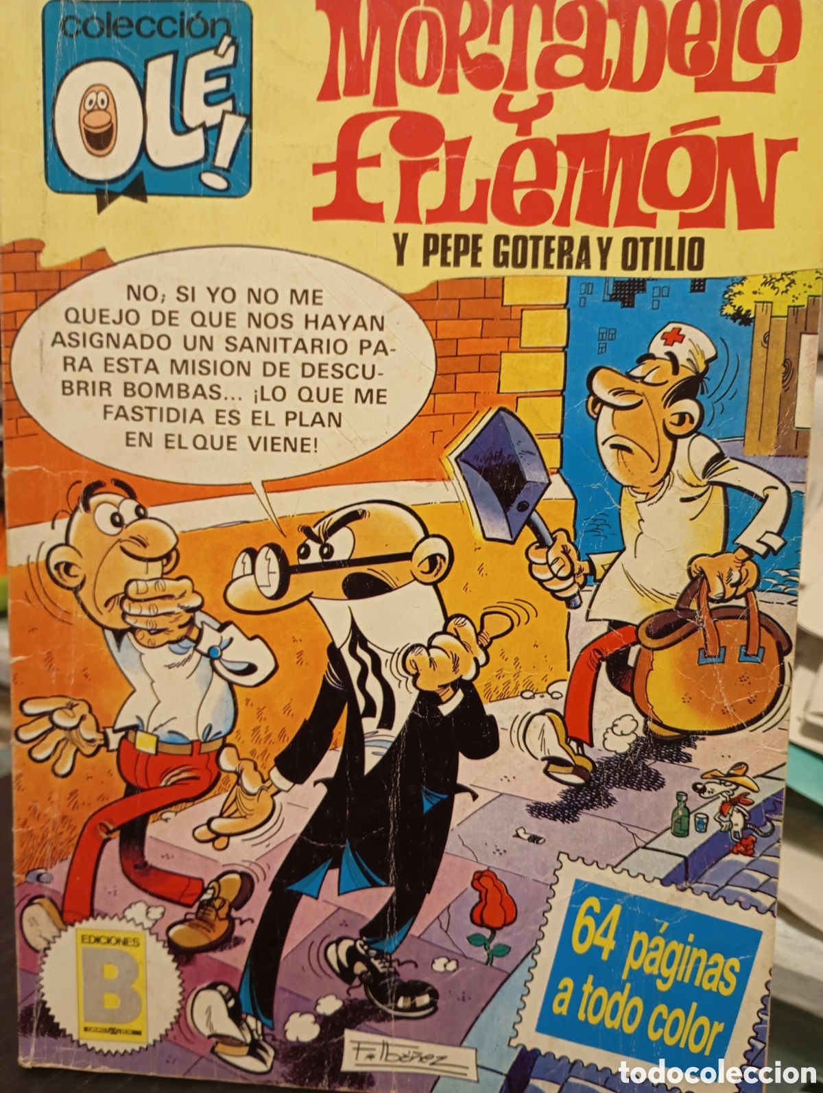 C&oacute;mics: Mortadelo y Filem&oacute;n, colecci&oacute;n Ol&eacute;, 280, M.52, ediciones B - Foto 1