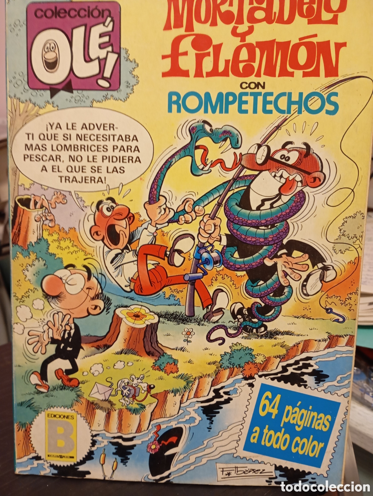 C&oacute;mics: Mortadelo y Filem&oacute;n, colecci&oacute;n Ol&eacute;, 285, M.54, ediciones B - Foto 1