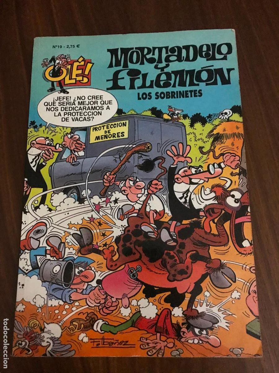 C&oacute;mics: MORTADELO Y FILEM&Oacute;N N&ordm; 19 , EDICIONES B - Foto 1