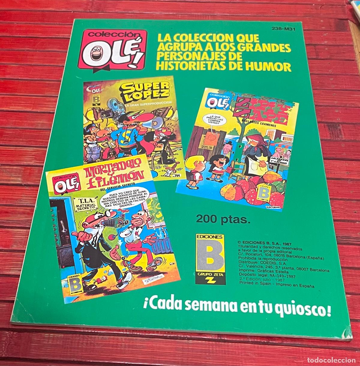 C&oacute;mics: MORTADELO Y FILEM&Oacute;N con el botones sacarino - Foto 2