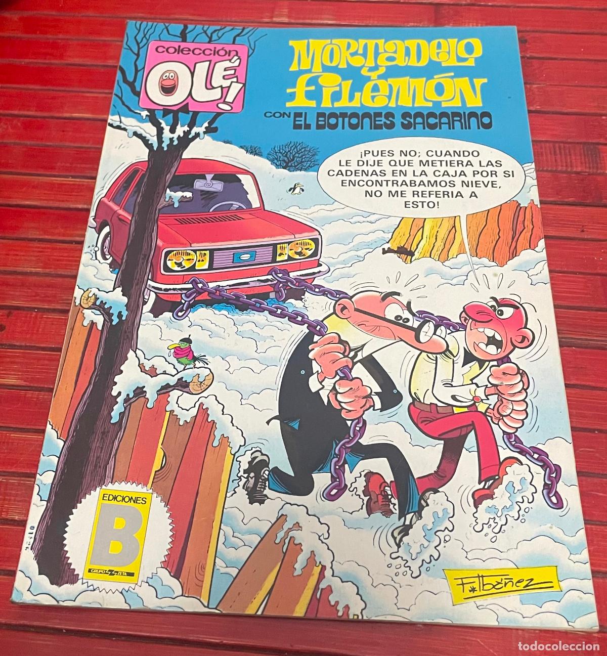 C&oacute;mics: MORTADELO Y FILEM&Oacute;N con el botones sacarino - Foto 1