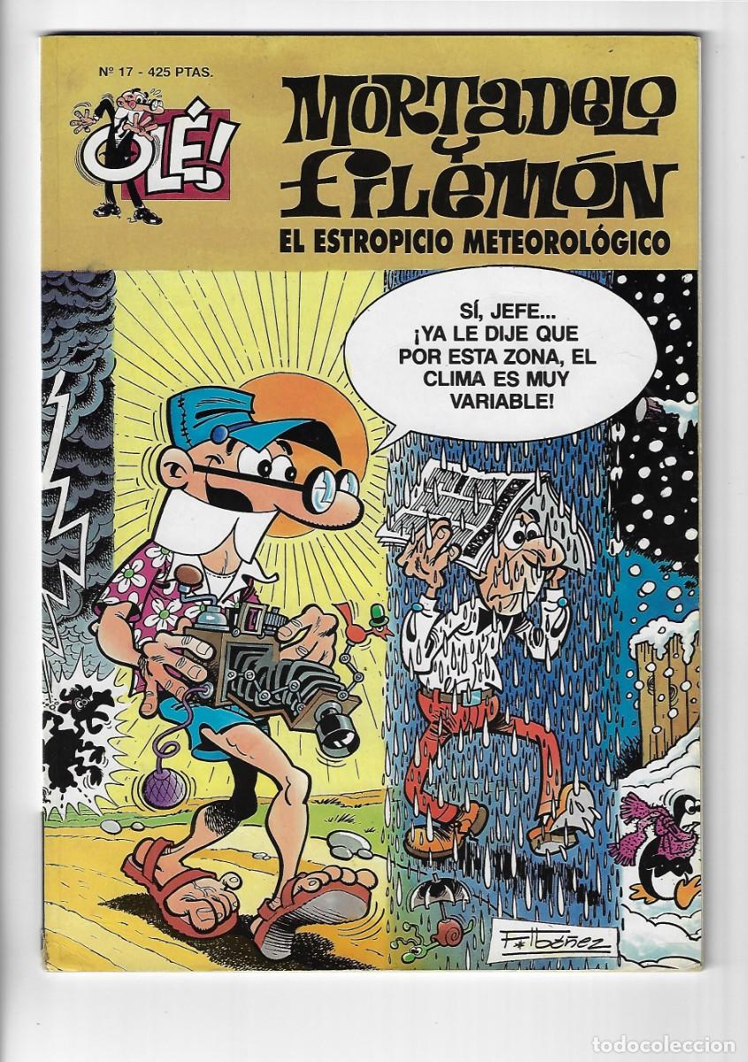 C&oacute;mics: Ediciones B. Colecci&oacute;n Ol&eacute; Mortadelo y Filem&oacute;n. 17 - Foto 1