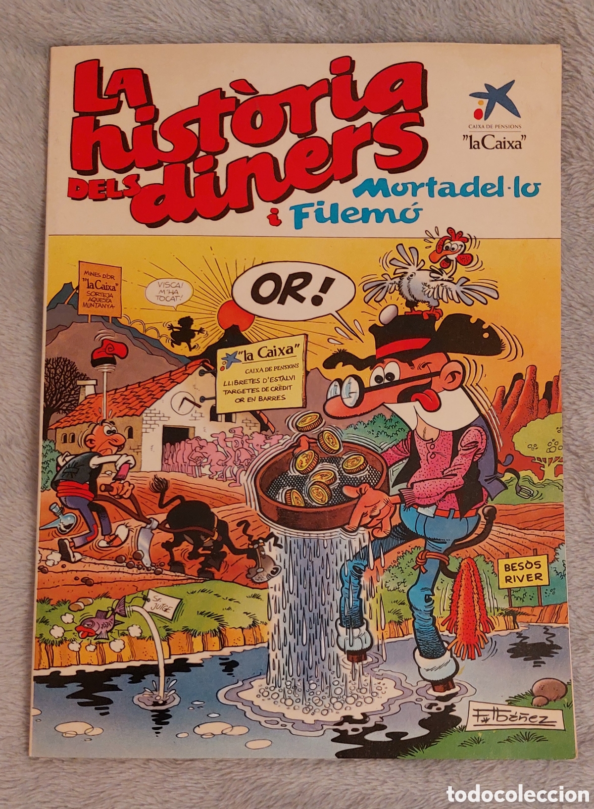 C&oacute;mics: Comic La hist&ograve;ria dels diners de Mortadel-lo i Filem&oacute; (en catal&aacute;n) - Foto 1