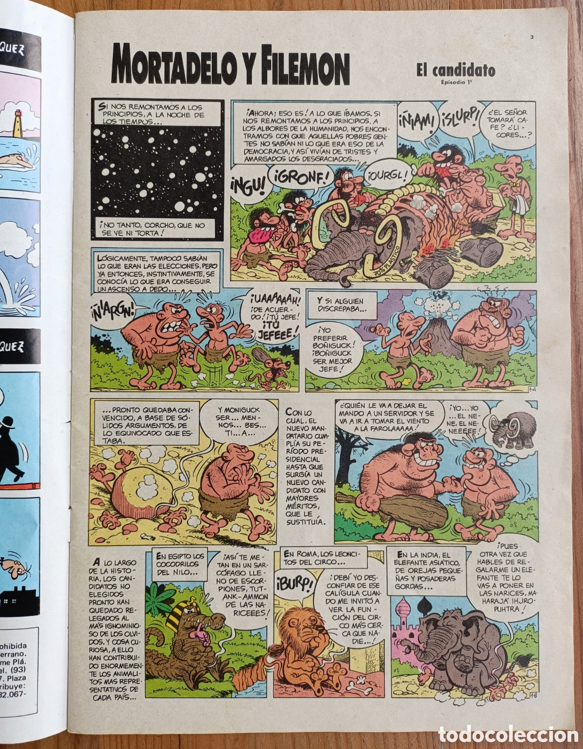 C&oacute;mics: Revista/comic Mortadelo y Filem&oacute;n N&deg;112, Ediciones B, 1989 - Foto 3