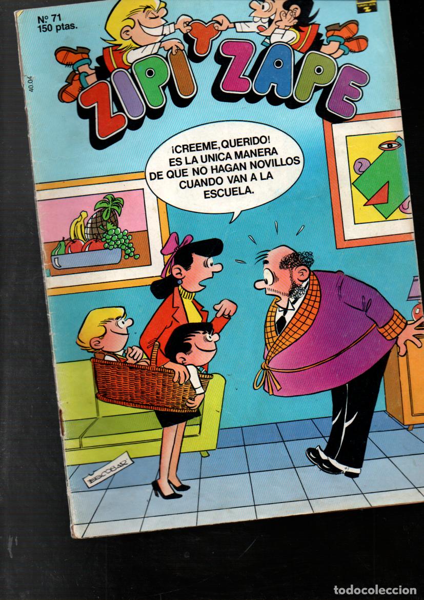 C&oacute;mics: ZIPI Y ZAPE. N&ordm; 71- EDICIONES B, 1988 - Foto 1