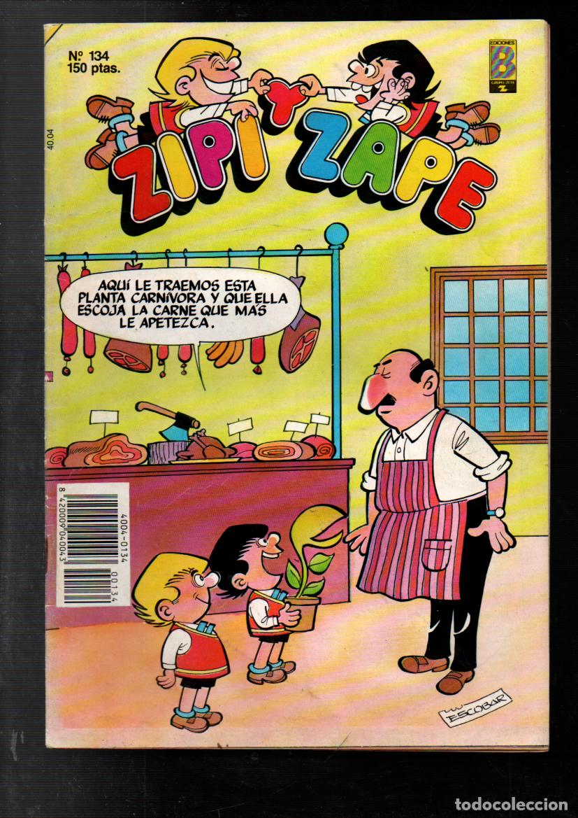 C&oacute;mics: ZIPI Y ZAPE. N&ordm; 134- EDICIONES B, 1990 - Foto 1