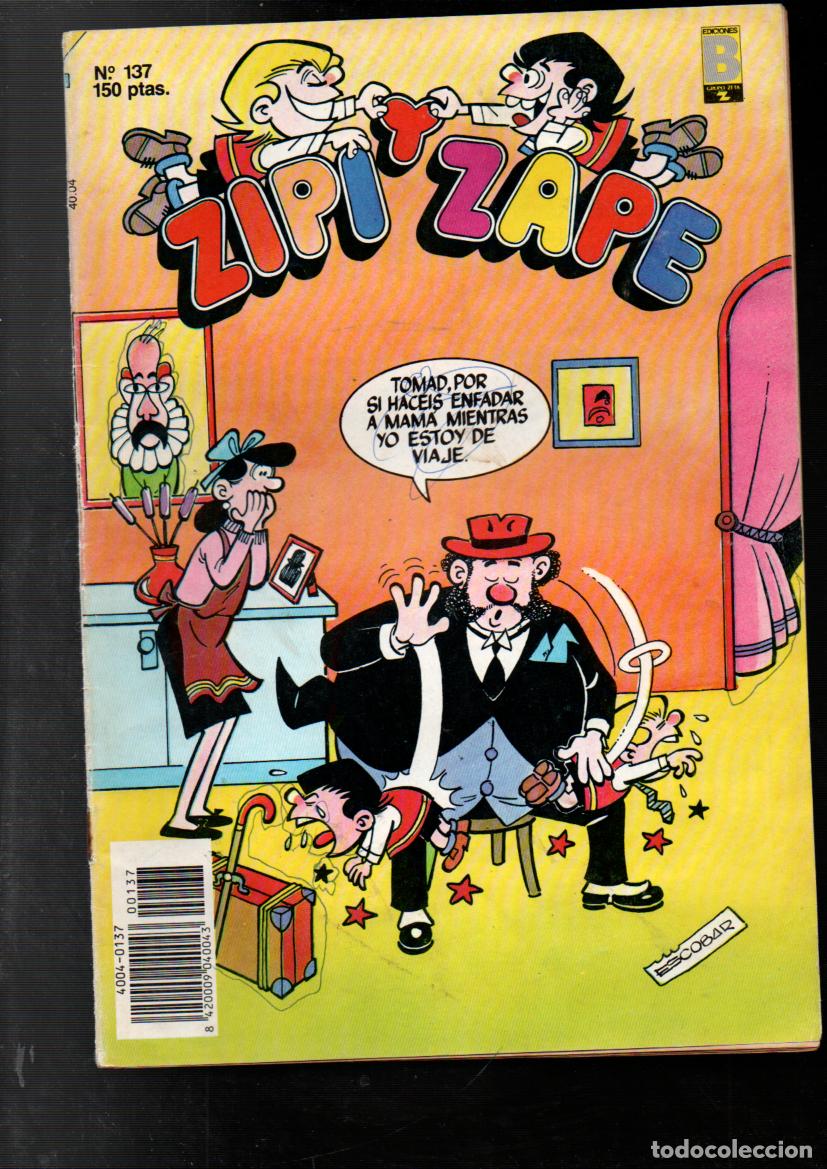 C&oacute;mics: ZIPI Y ZAPE. N&ordm; 137- EDICIONES B, 1990 - Foto 1