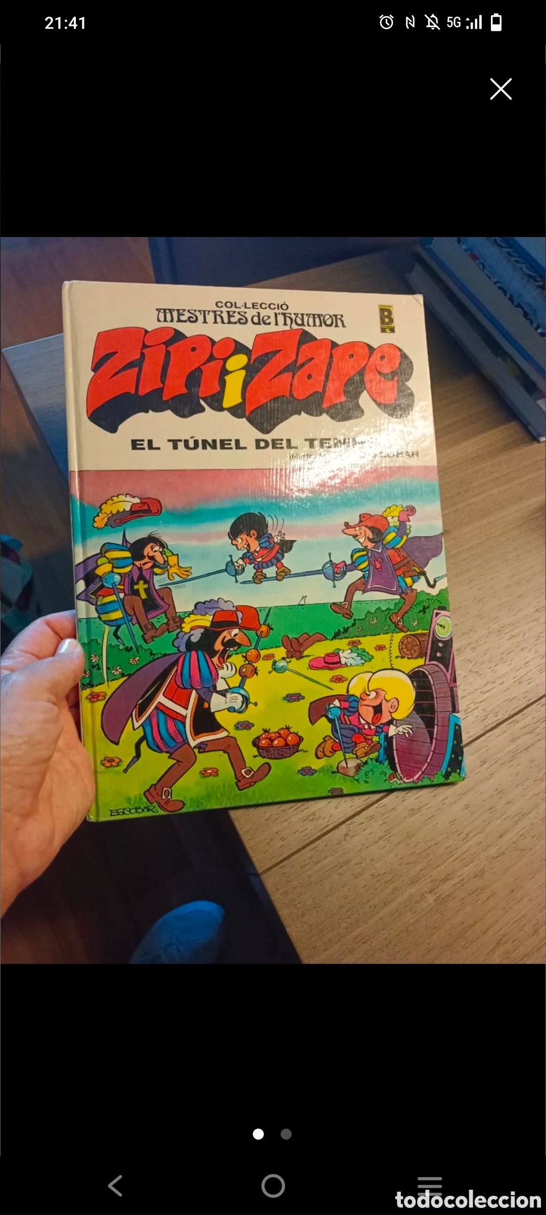 C&oacute;mics: C&ograve;mic de Zipi i Zape, en catal&agrave;, tapa durs - Foto 2