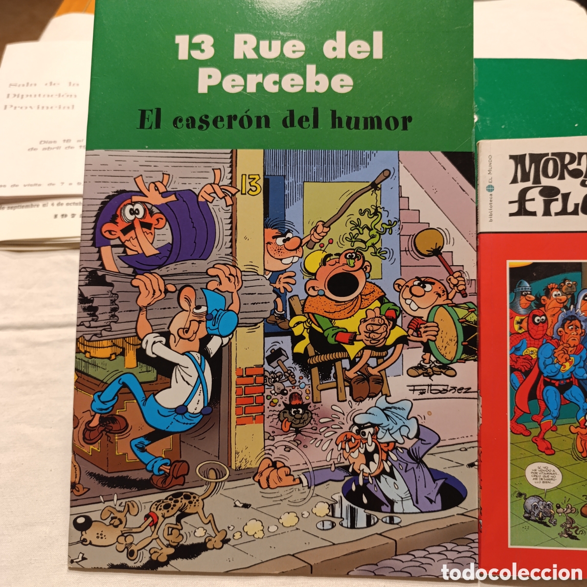C&oacute;mics: LOTE 13 rue del percebe y Mortadelo y Filem&oacute;n - Foto 2