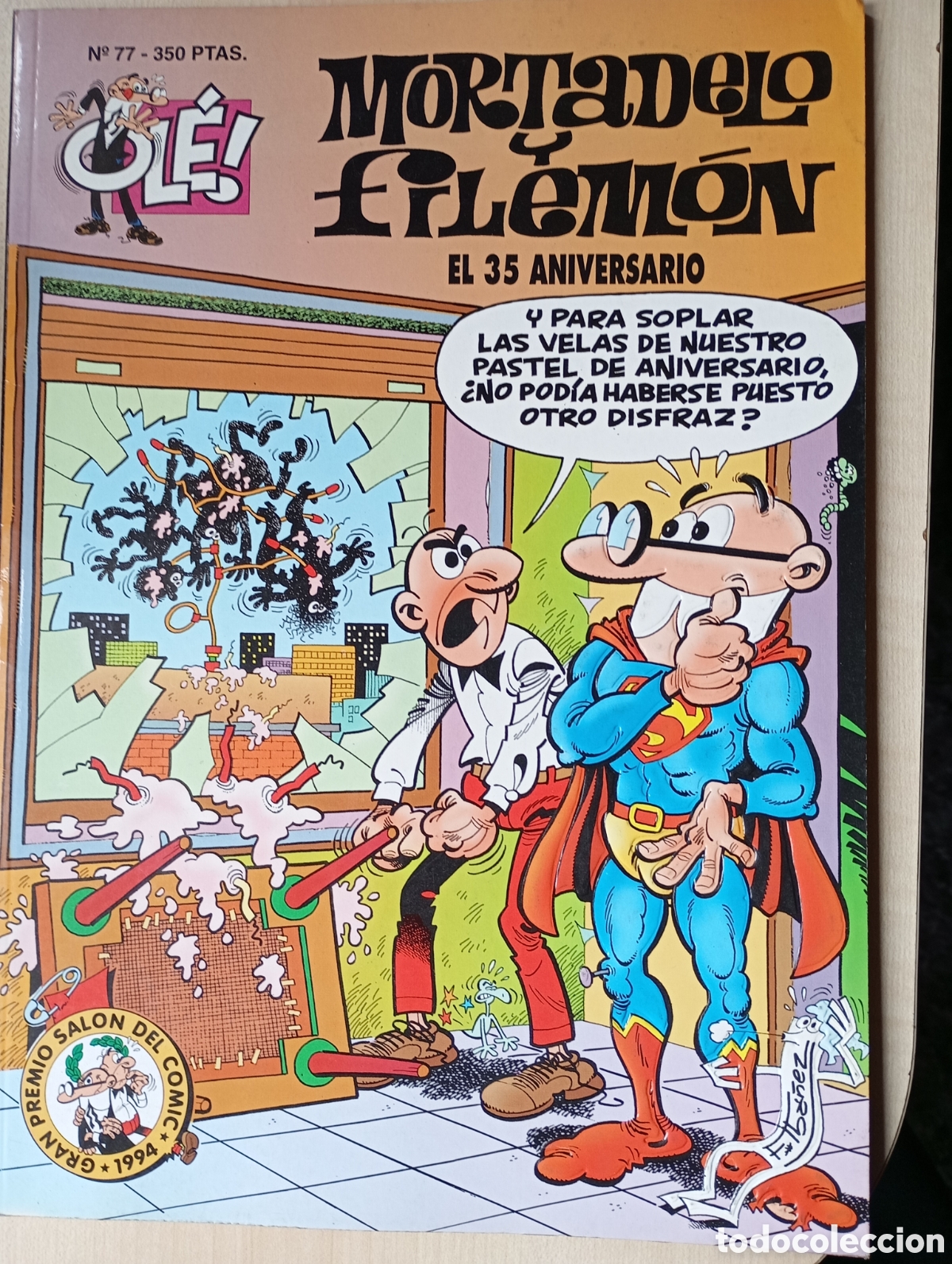C&oacute;mics: Mortadelo y Filem&oacute;n, colecci&oacute;n Ol&eacute;, Ediciones B, 77 - Foto 1