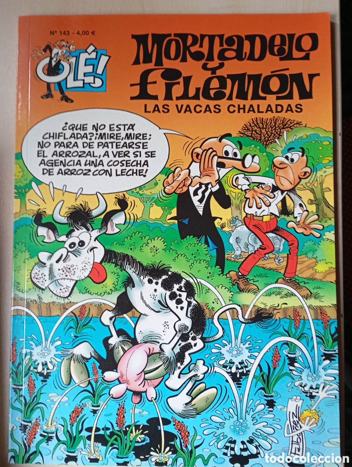 C&oacute;mics: Mortadelo y Filem&oacute;n, colecci&oacute;n Ol&eacute;, Ediciones B, 143 - Foto 1