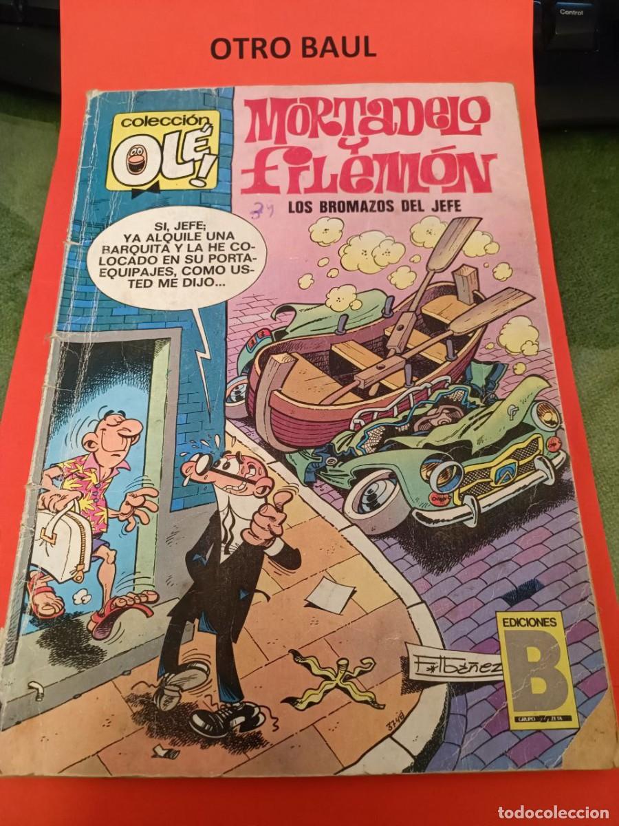 C&oacute;mics: COMIC MORTADELO Y FILEM&Oacute;N - LOS BROMAZOS DEL JEFE - EDICIONES B - Foto 1