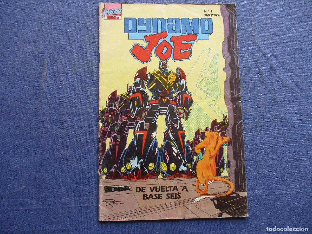 C&oacute;mics: FIRST COMICS / DYNAMO JOE N.&ordm; 1 &middot; TEBEOS S.A. 1988 EDICIONES B - Foto 2