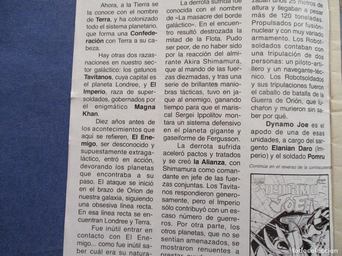 C&oacute;mics: FIRST COMICS / DYNAMO JOE N.&ordm; 1 &middot; TEBEOS S.A. 1988 EDICIONES B - Foto 3