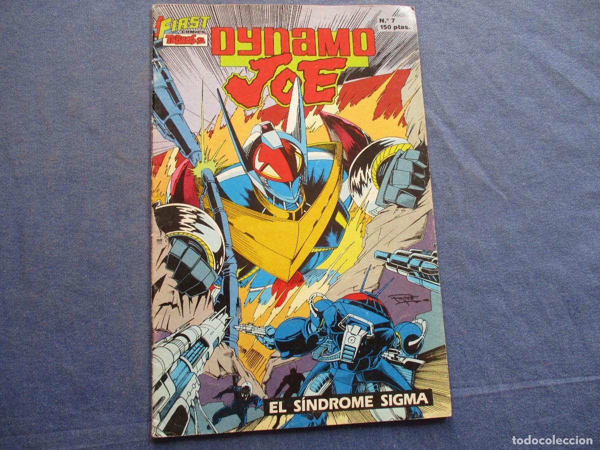 C&oacute;mics: FIRST COMICS / DYNAMO JOE N.&ordm; 7 &middot; TEBEOS S.A. 1989 EDICIONES B - Foto 1