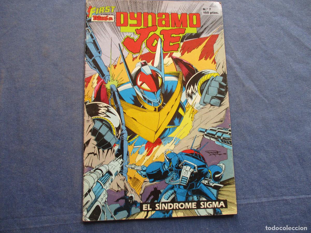 C&oacute;mics: FIRST COMICS / DYNAMO JOE N.&ordm; 7 &middot; TEBEOS S.A. 1989 EDICIONES B - Foto 2