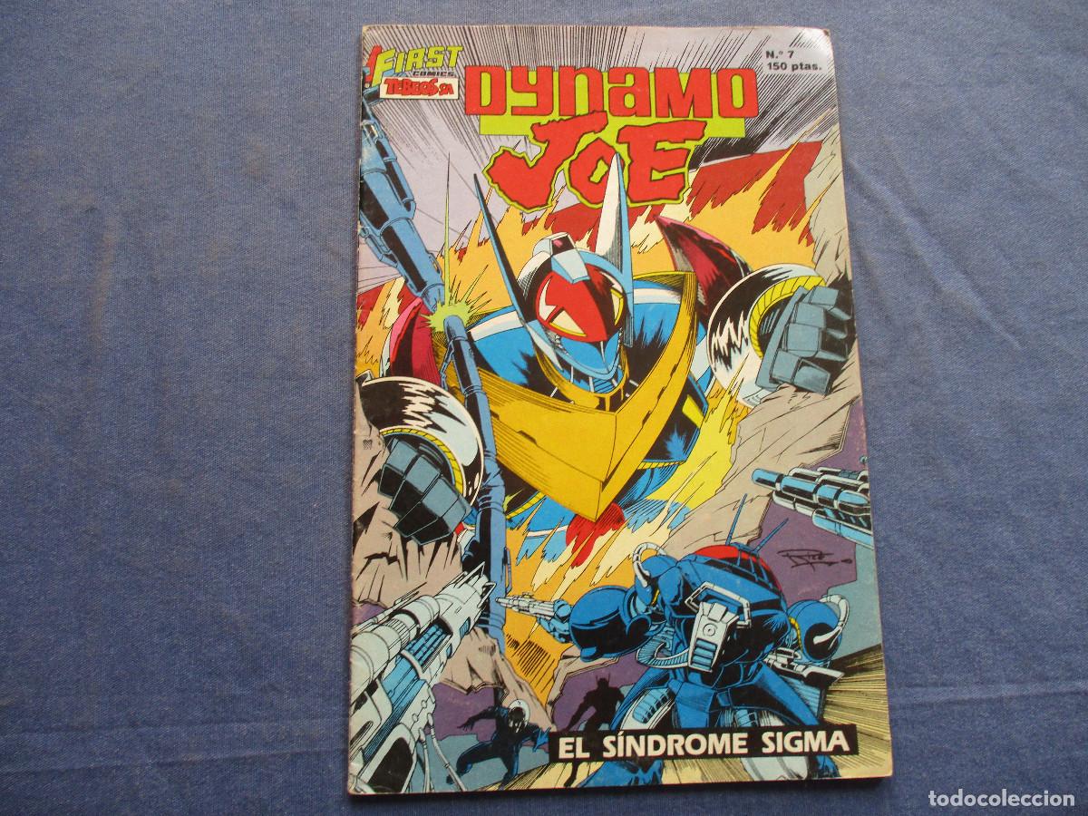 C&oacute;mics: FIRST COMICS / DYNAMO JOE N.&ordm; 7 &middot; TEBEOS S.A. 1989 EDICIONES B - Foto 3