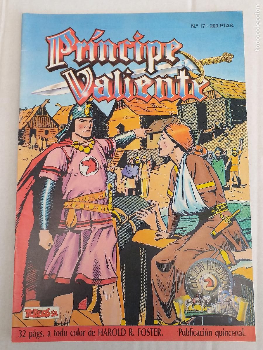 C&oacute;mics: PRINCIPE VALIENTE - N&ordm; 17 - EDICI&Oacute;N HIST&Oacute;RICA - 1988 Ediciones B - Foto 1