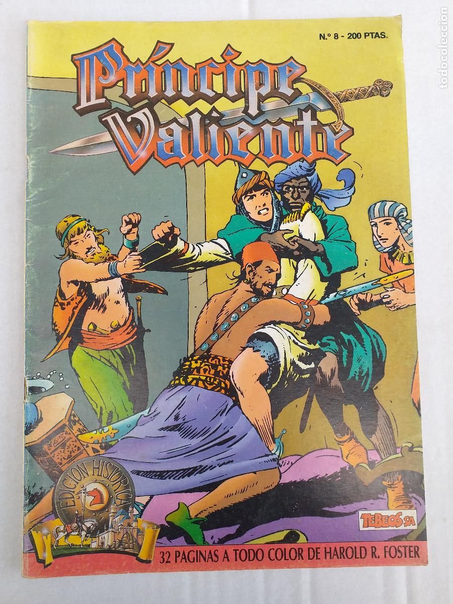 C&oacute;mics: PRINCIPE VALIENTE - N&ordm; 8 - EDICI&Oacute;N HIST&Oacute;RICA - 1988 Ediciones B - Foto 1