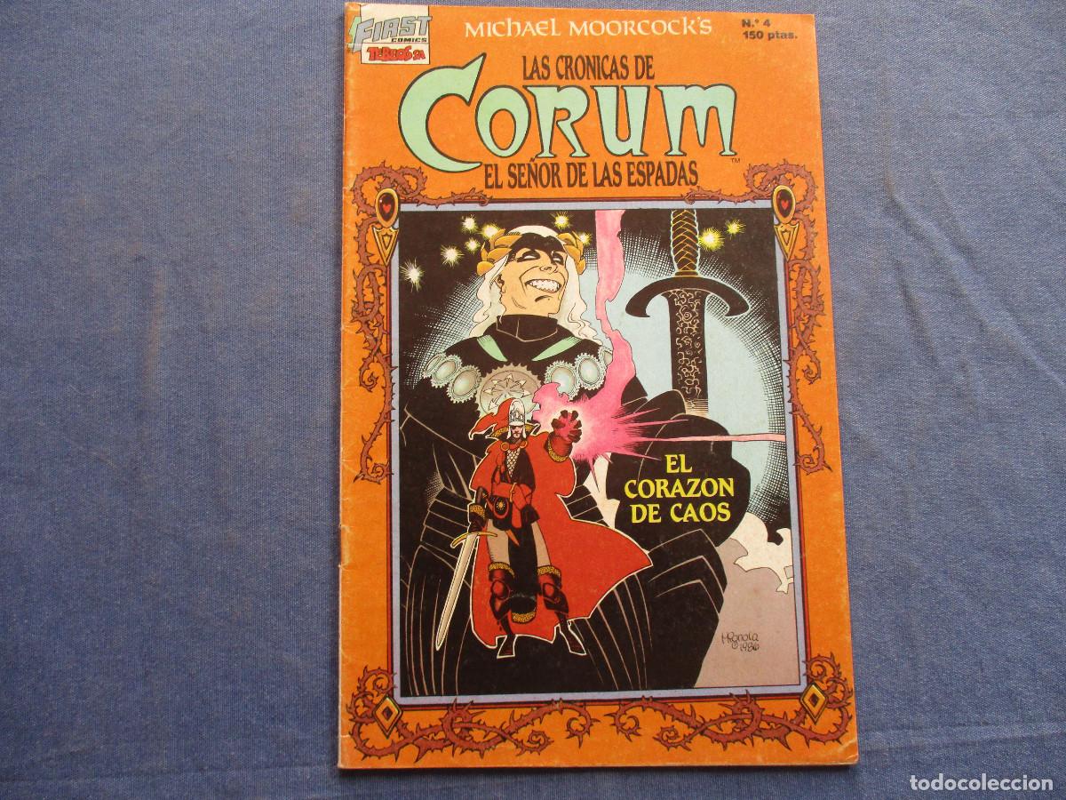 C&oacute;mics: FIRST COMICS / MICHAEL MOORCOCK&acute;S &middot; LAS CR&Oacute;NICAS DE CORUM EL SE&Ntilde;OR DE LAS ESPADAS N.&ordm; 4 EL CORAZ&Oacute;N D - Foto 2