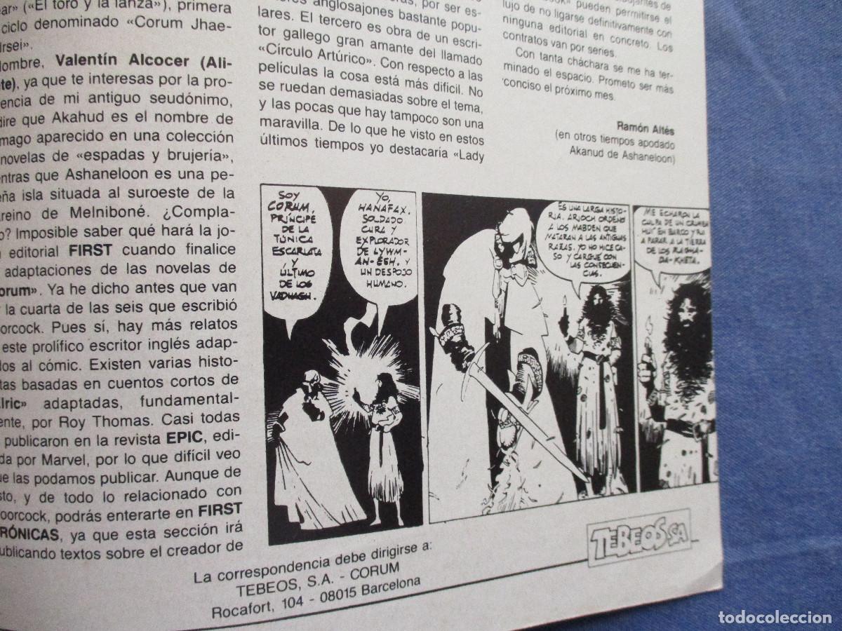 C&oacute;mics: FIRST COMICS / MICHAEL MOORCOCK&acute;S &middot; LAS CR&Oacute;NICAS DE CORUM EL SE&Ntilde;OR DE LAS ESPADAS N.&ordm; 4 EL CORAZ&Oacute;N D - Foto 4